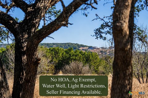 Burnet County Land with Well