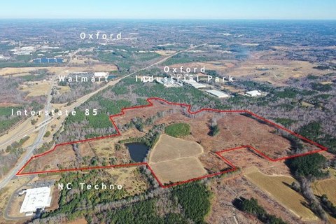 Oxford Industrial Park Land Available