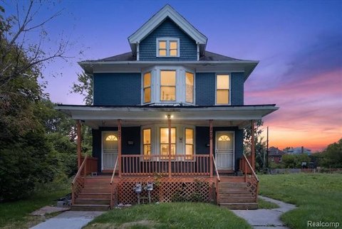 Brick Duplex with Two Units