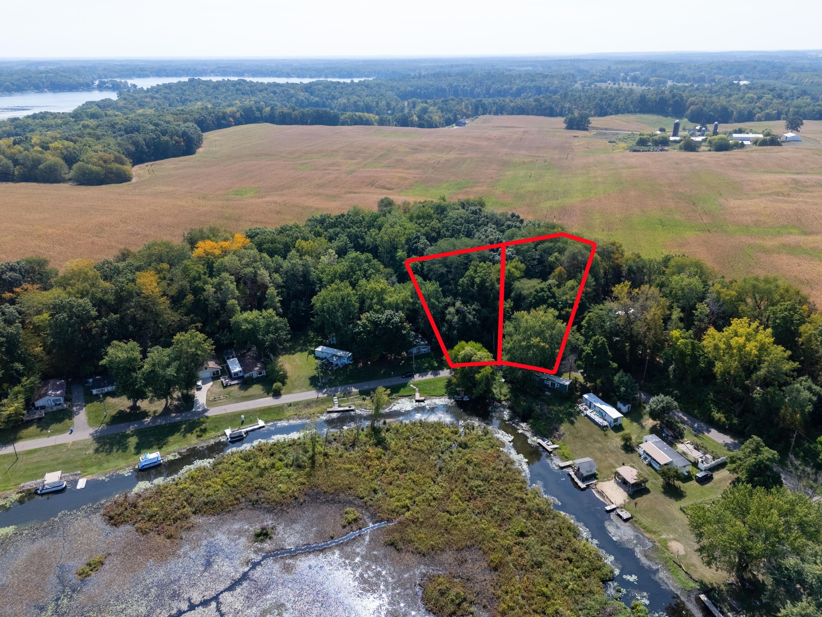 Wooded Lot Near Long Lake