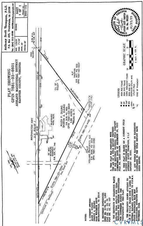 Ashland, VA Commercial/Industrial Land