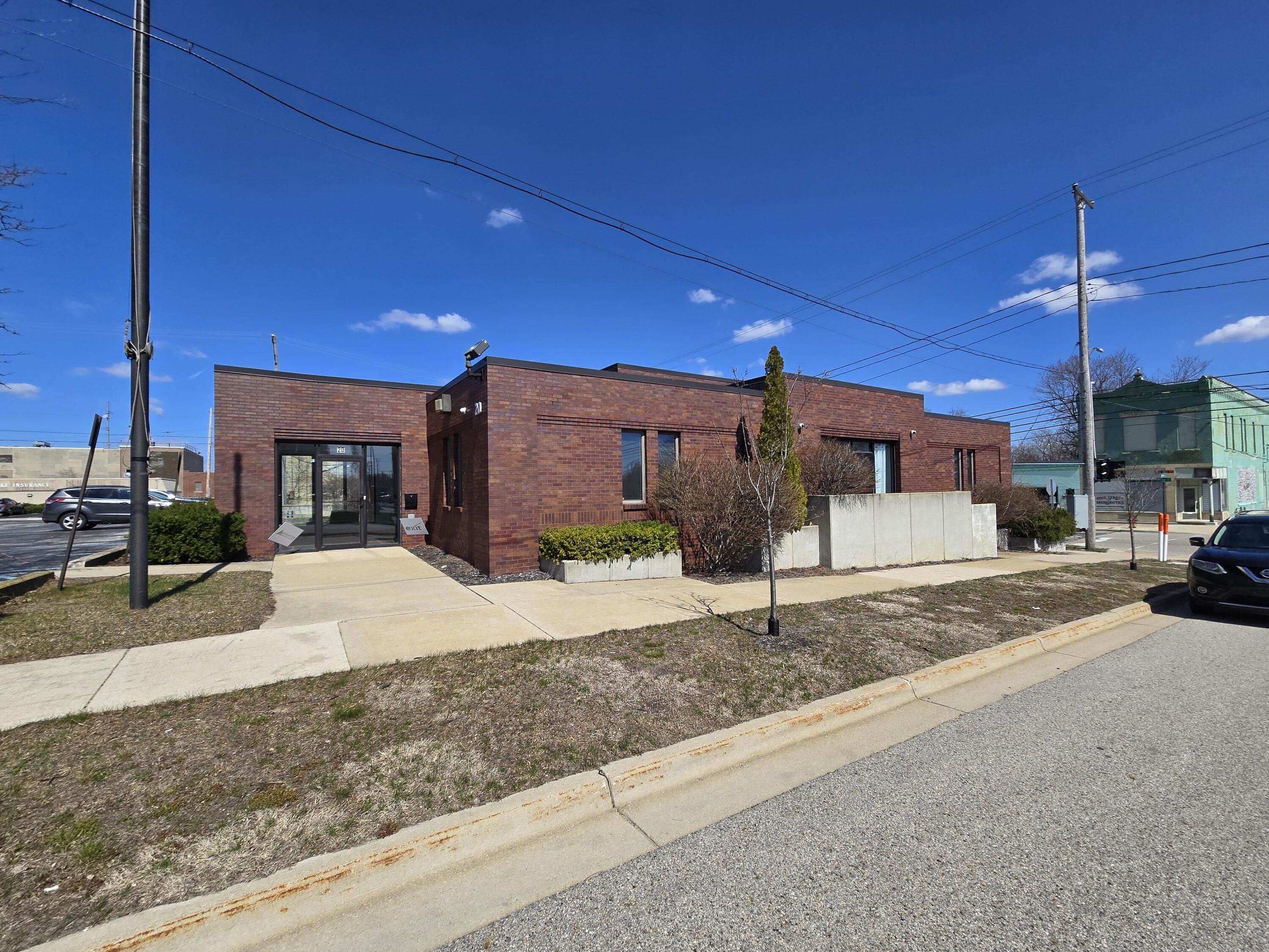 Corner Office Building with Parking