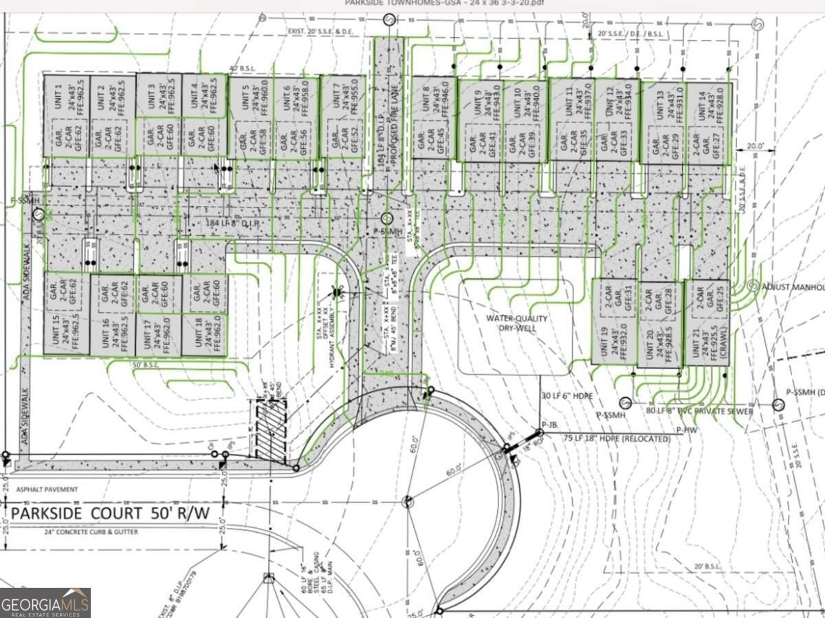 Snellville Land For Townhouse Project