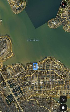 Lakefront Land with Flat Rock Shoreline