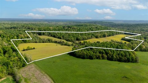 Private Farm with Crop Ground