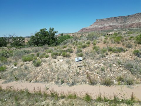 Land Near Zion National Park