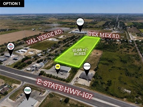 Commercial Land with Highway Frontage