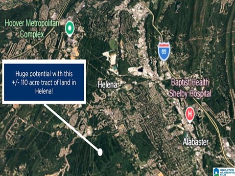 Expansive Land in Helena, Alabama