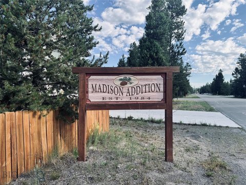 West Yellowstone Treed Lot