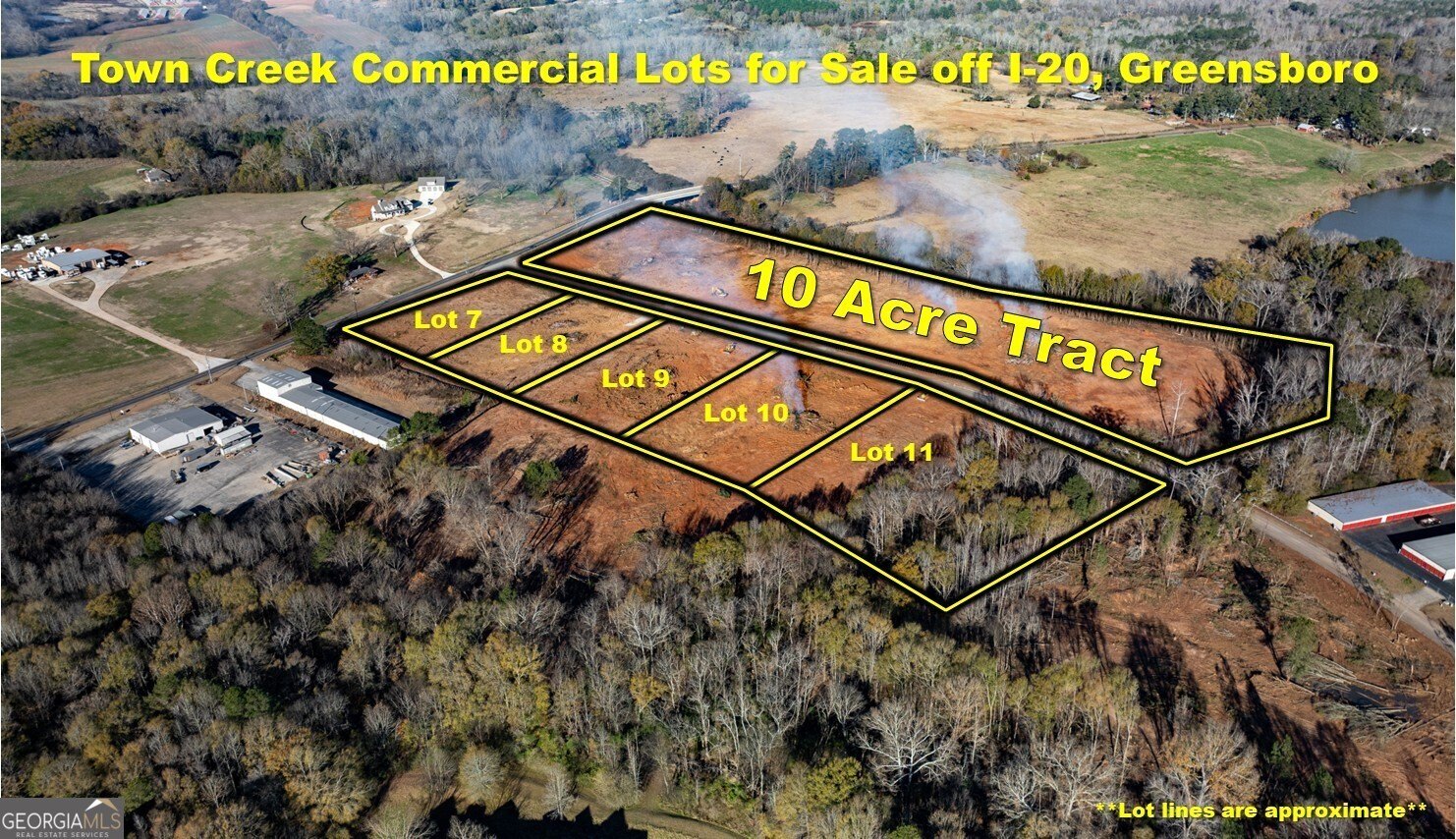 Greensboro Commercial Lot Near I-20