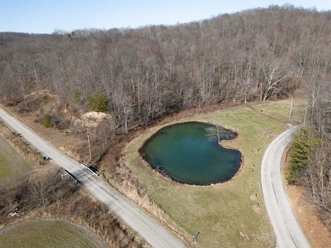 Rolling Hills Land with Pond