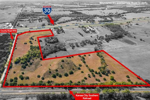 Industrial Development Land with Interstate Frontage