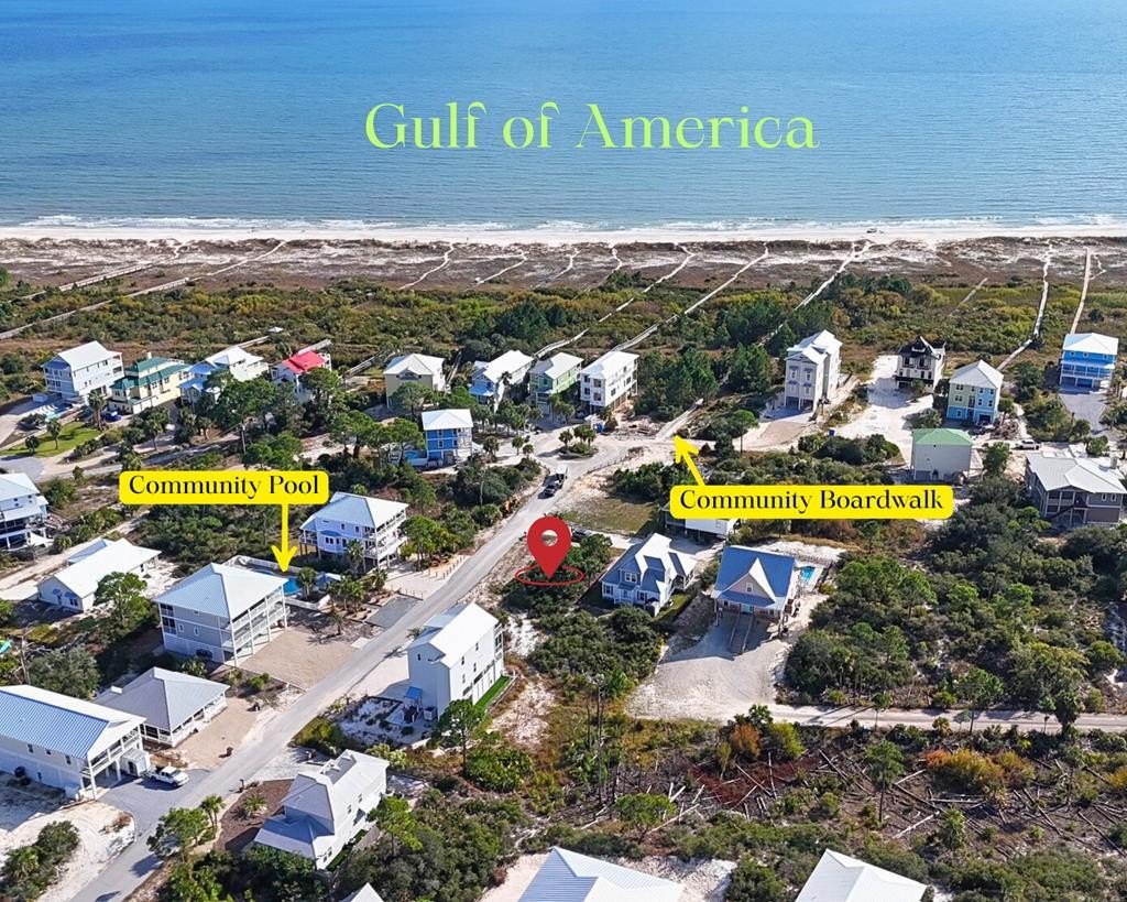 Cleared Homesite Near Gulf Shoreline