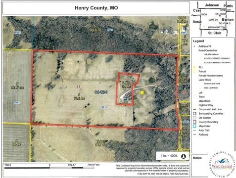 40 Acres and Up No Home, No Home - Clinton, MO
