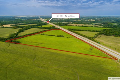 Commercial Land Tract with Highway Frontage