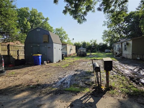 Seagoville Land with Storage Building