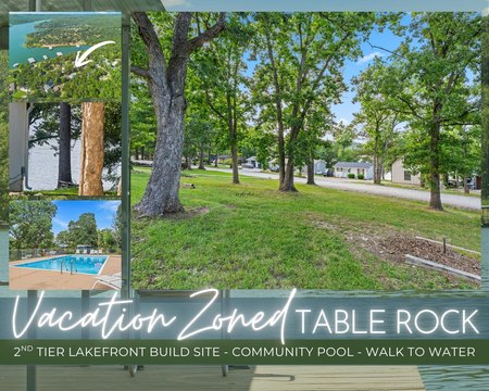 Waterfront Build Site with Lake Views