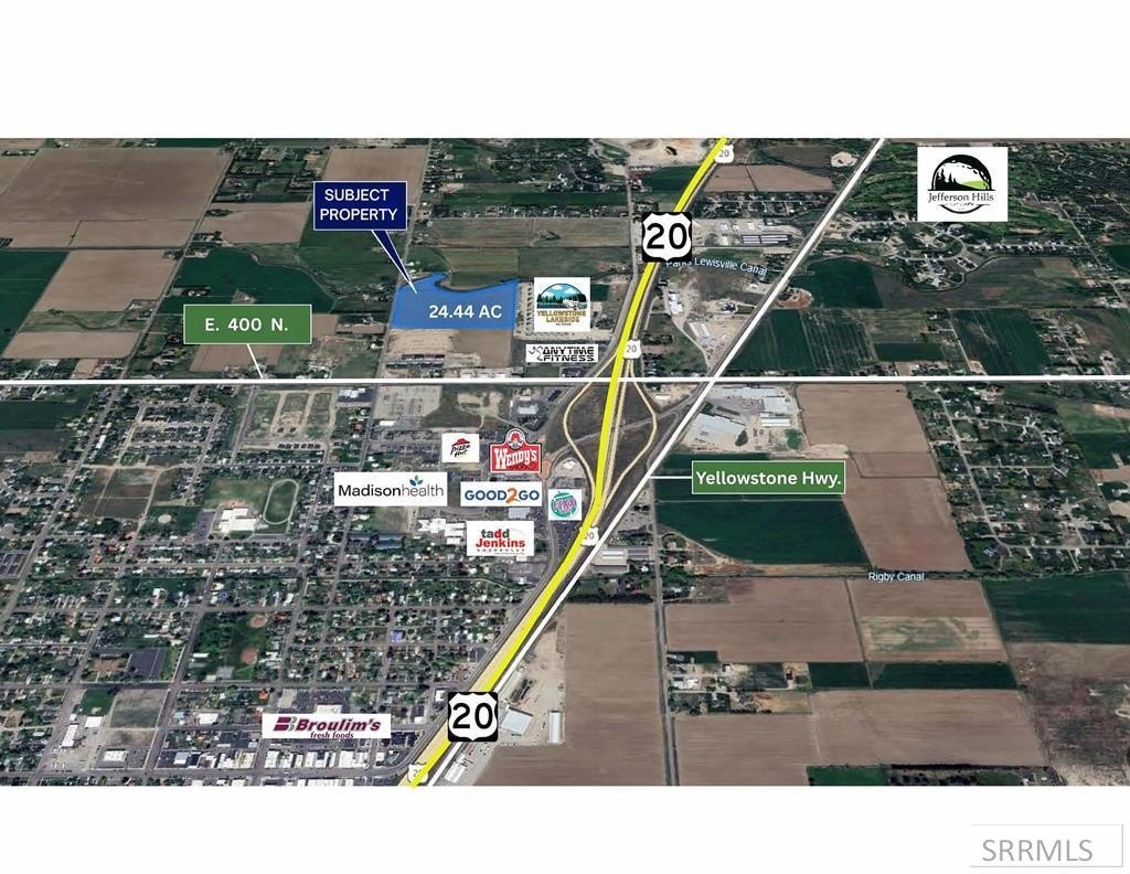 24.44 Acres Commercial Land Rigby