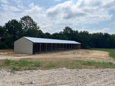 Cleared Land with Storage Buildings