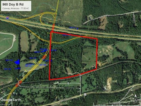 Conway Land with I-40 Frontage