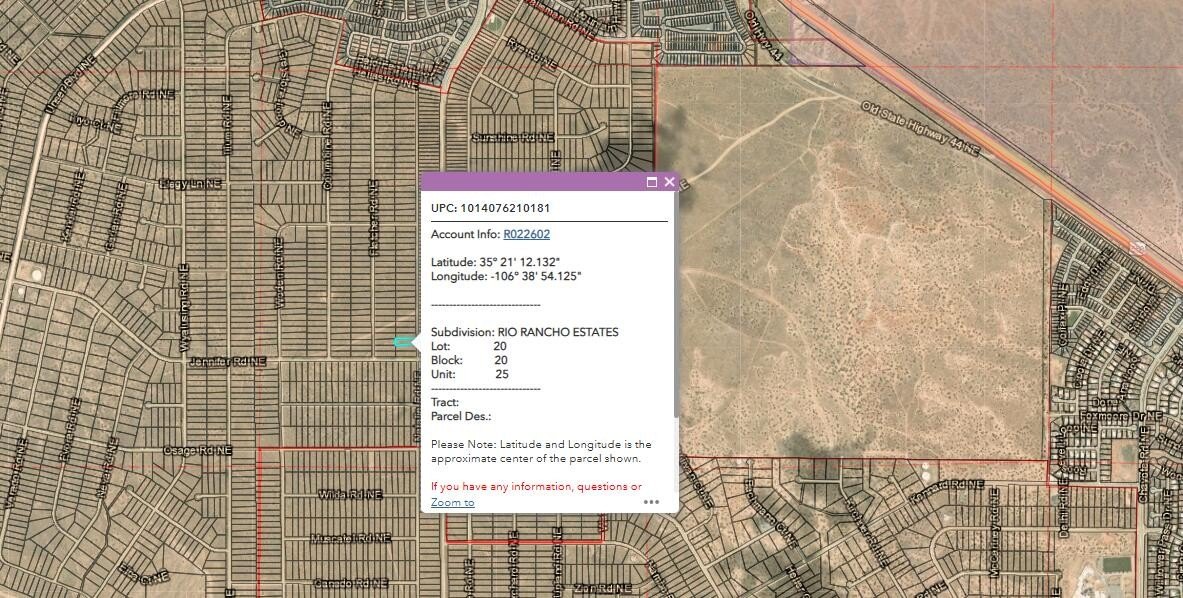 Land in Rio Rancho, NM