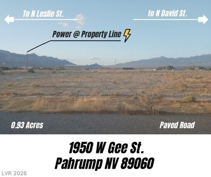 Land, Pahrump, NV