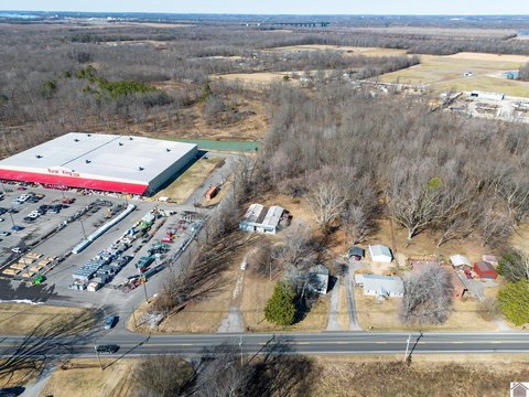 Warehouse on Road-Frontage Lot