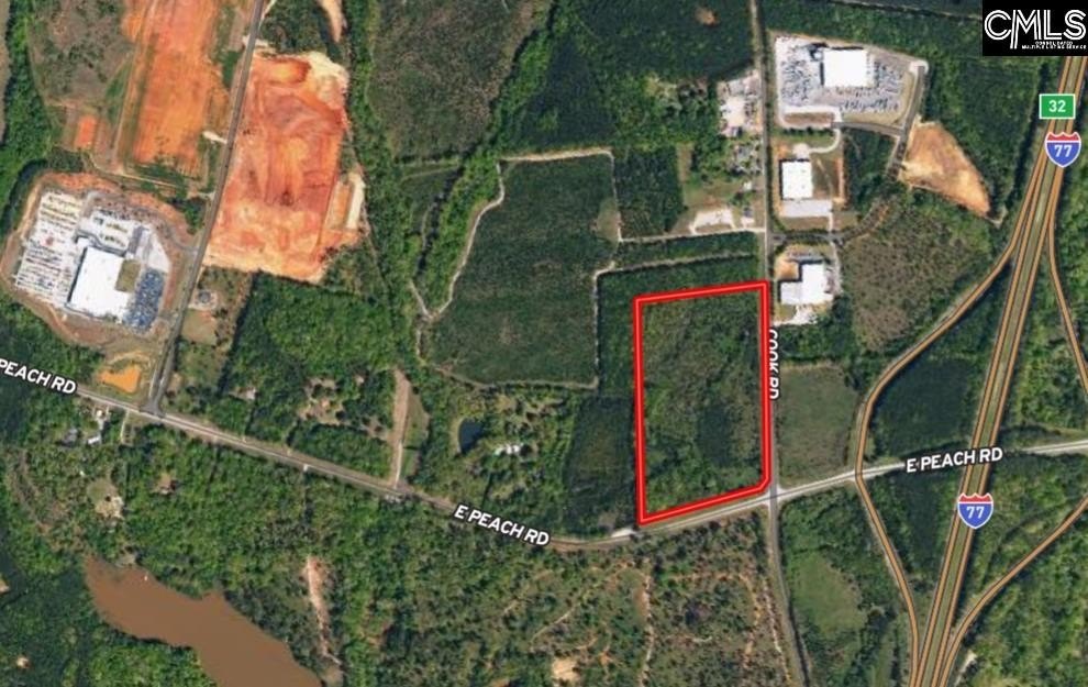 Prime Corner Acreage Near I-77