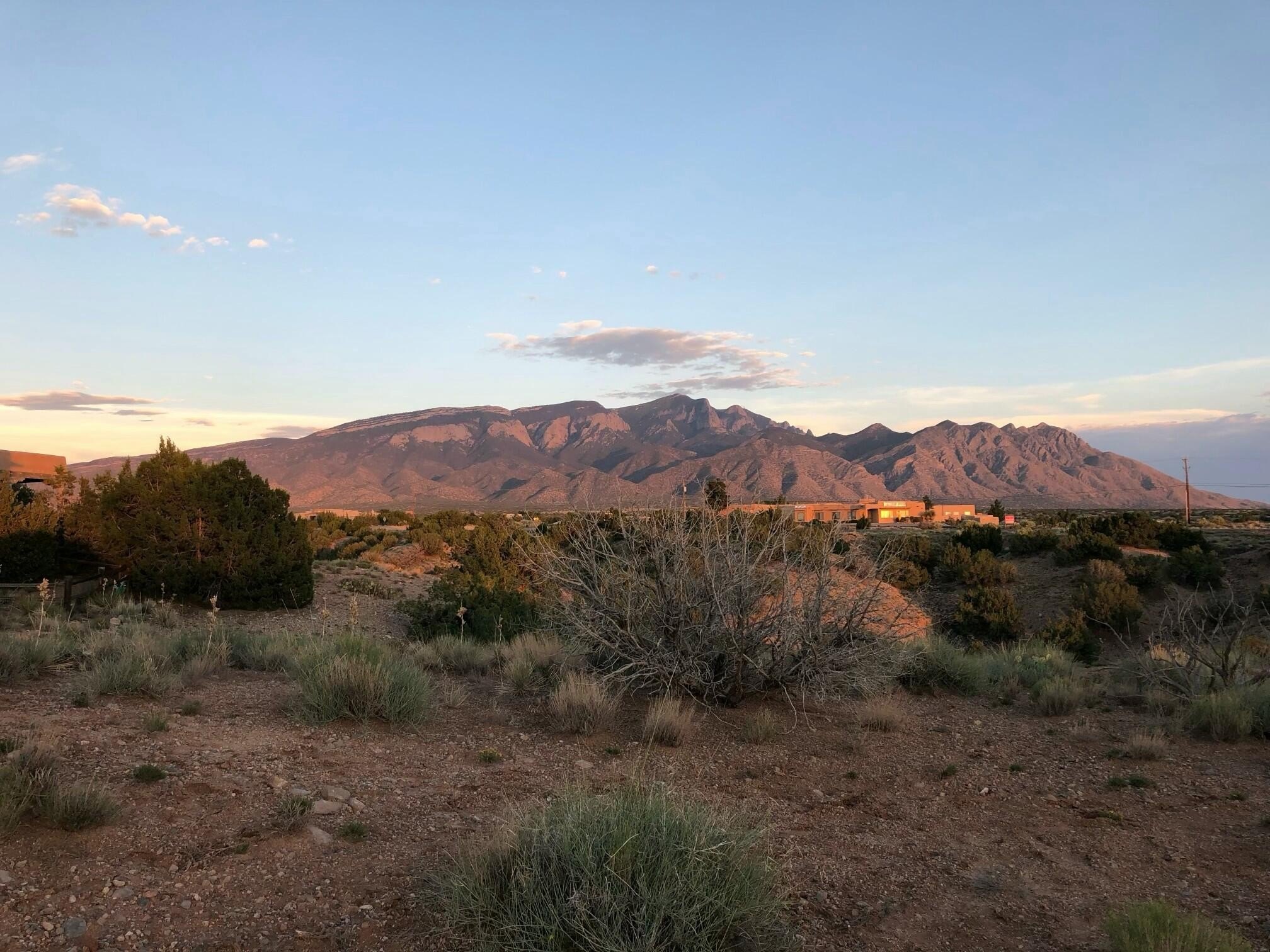Land with Sandia Mountain Views