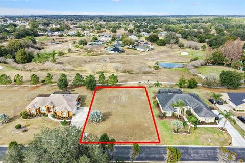 Golf Front Lot in Lady Lake