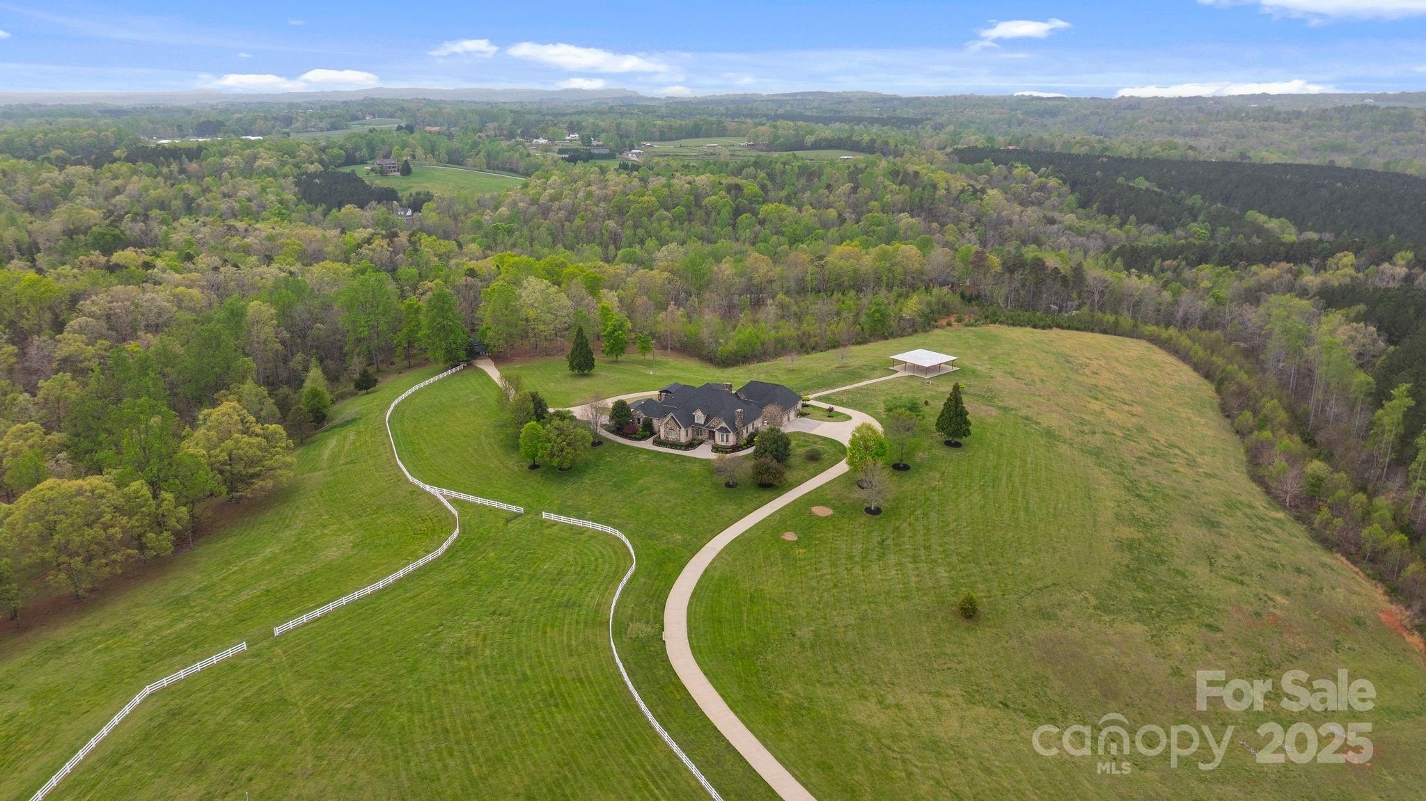 Rutherfordton Estate with Mountain Views