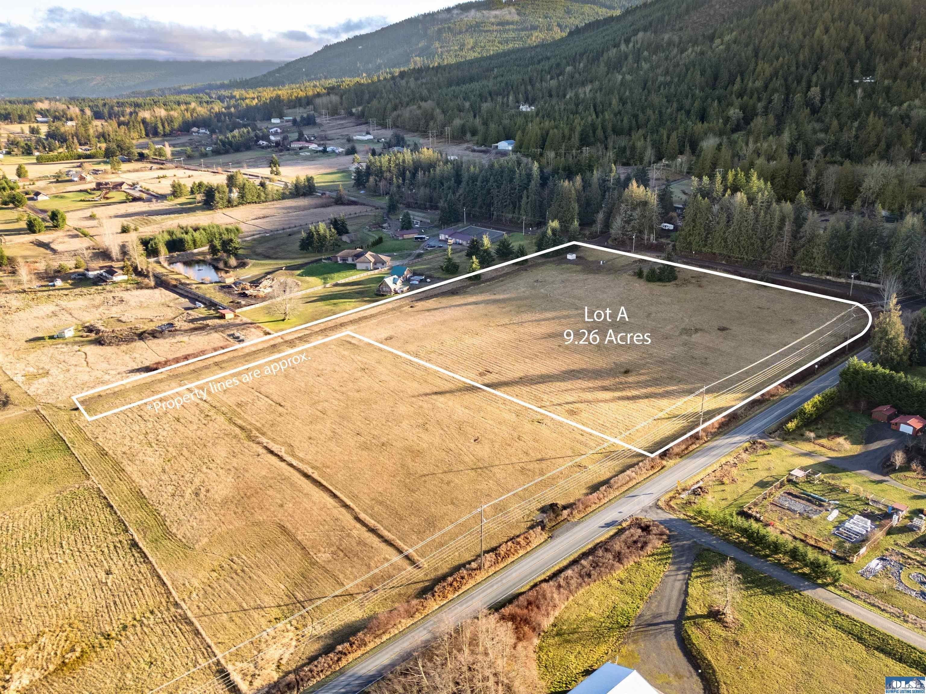 Sequim Land with Paid Utilities