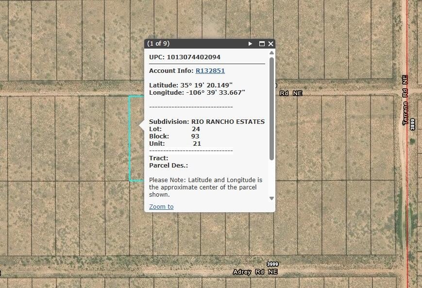 Land in Rio Rancho, NM