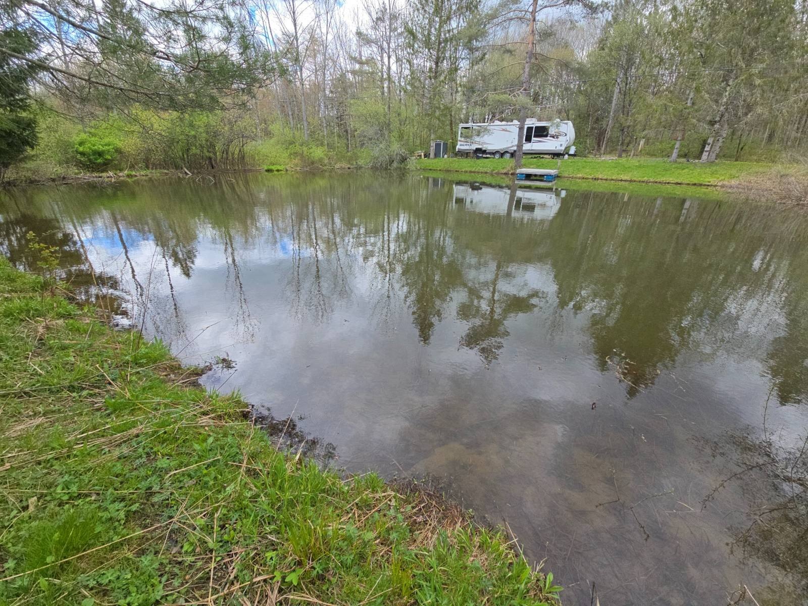 Land with Travel Trailer Included