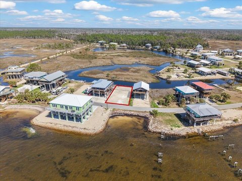 Gulf-Front Lot in Dekle Beach