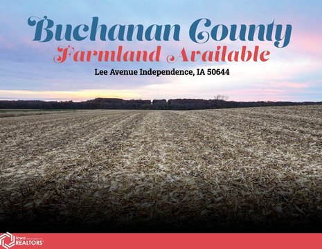 Productive Farmland Near Independence, Iowa