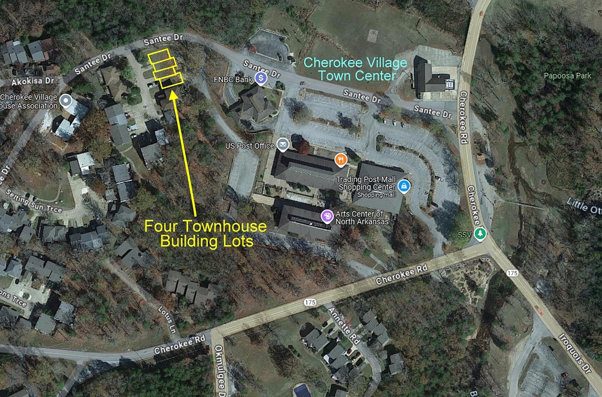 Cherokee Village Townhouse Lots