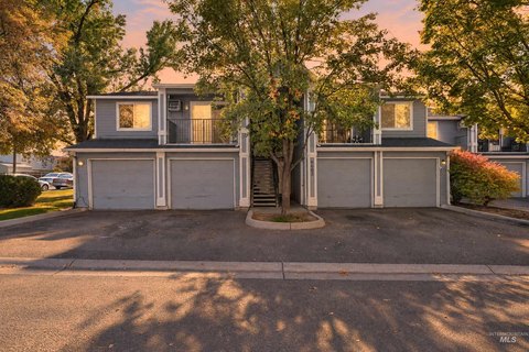 Fourplex with Garages and Patios