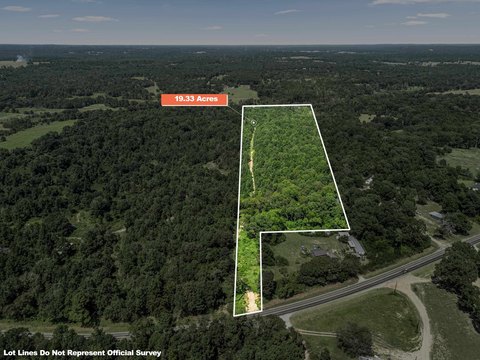 Unrestricted Land Near Tyler, TX