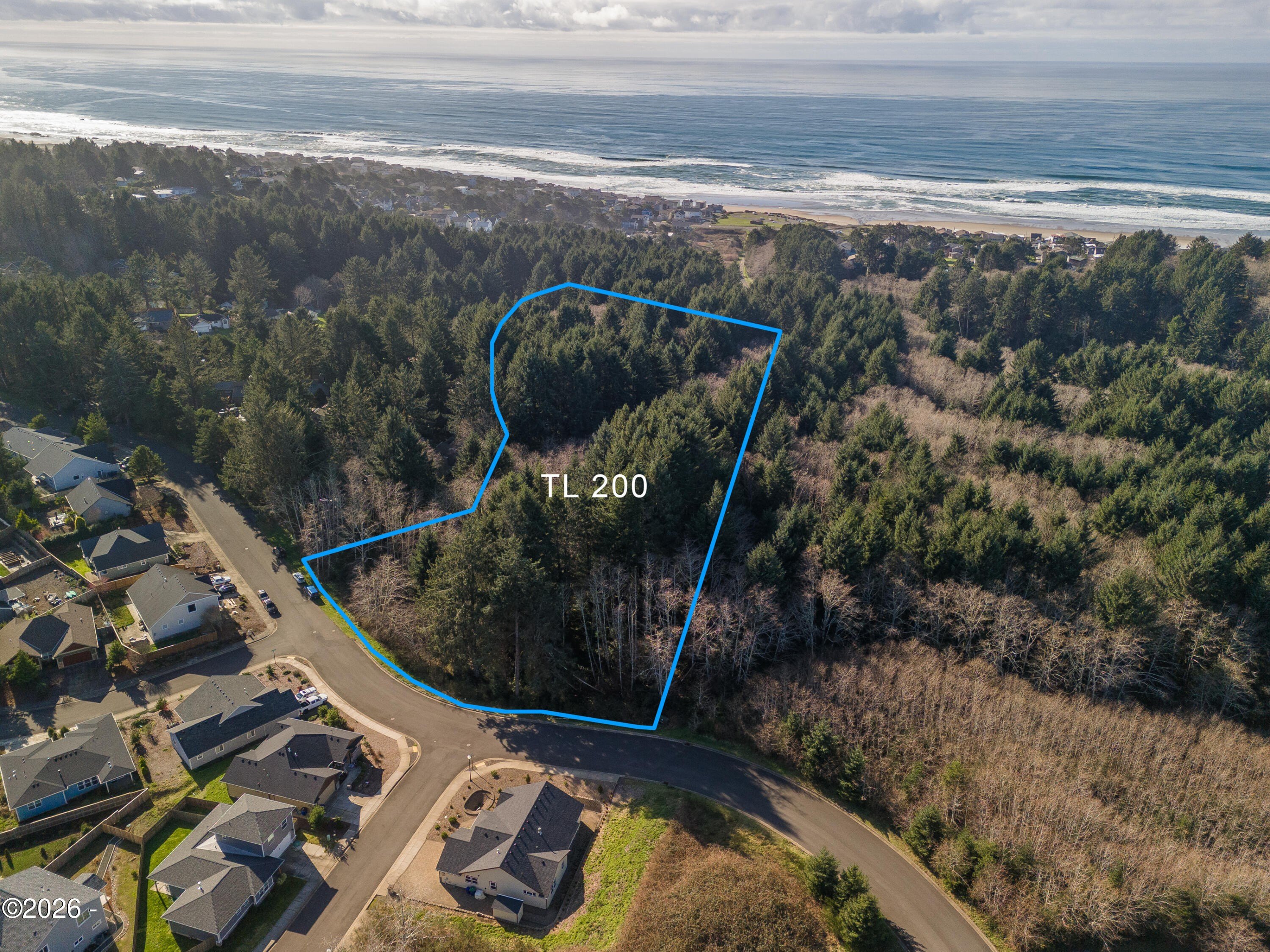 Forested View Parcel in Lincoln