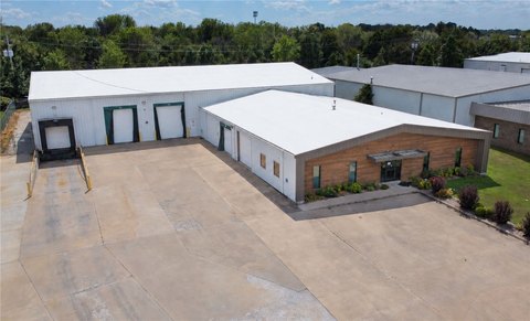 Industrial Warehouse with Loading