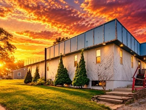 Office Building with Zero-Entry Access