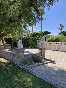 East Facing Shady Corner Lot