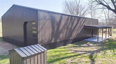 Proctor Land with New Barndominium