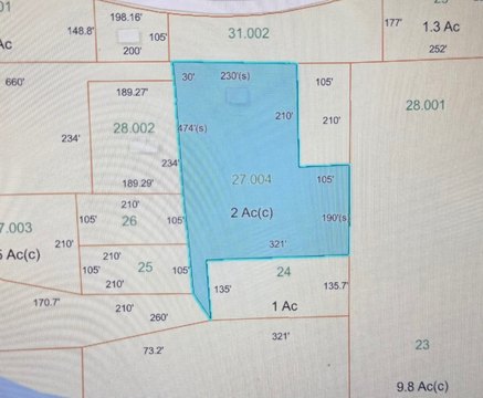 Vacant Land for Custom Development