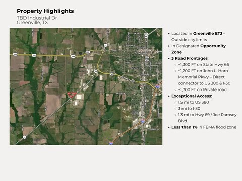 Industrial Land with Utility Readiness