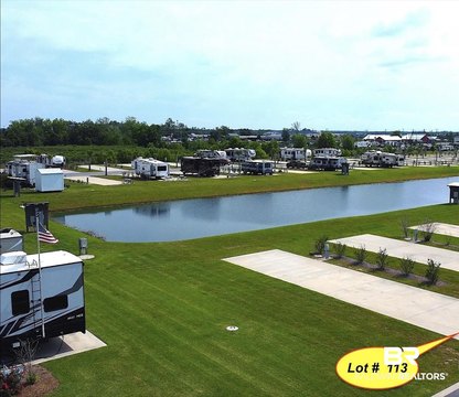 Waterfront RV Resort Lot