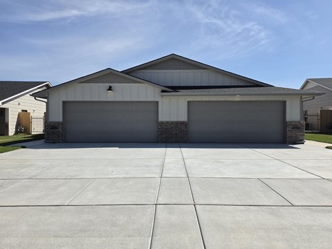 Twin-Home Duplex with Two-Car Garage