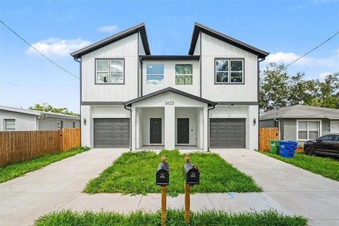 Duplex With Two-Car Garage
