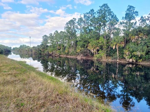 Oversized Corner Lot with Water Views